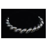 Sterling Silver Macaroni-Link Bracelet