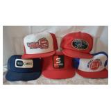 5 pcs. Vintage Trucker Hats - 84 Lumber + More