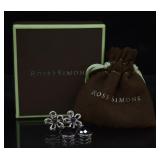 Ross + Simons Sterling Silver Amethyst Earrings