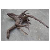 Large Painted Drift Wood Piece