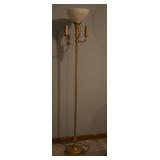 Antique / Vintage Brass Floor Lamp
