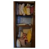 Blanket Closet w/ Throw Pillows