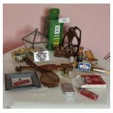 Lot of Vintage Decor, Zippo & More
