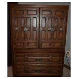 Vintage Armstrong Family First Armoire
