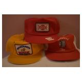 3 pcs. Vintage Advertising Trucker Hats - Mack