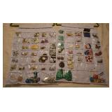 Large Lot of Vintage Costume Jewelry In Organizer