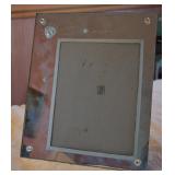 Vintage Etched Mirror Picture Frame