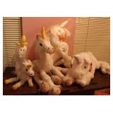 Lot of Plush Unicorns