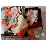 Vintage Quilting Scraps & Linens