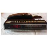 Elite AM/FM Digital Clock Radio Phone