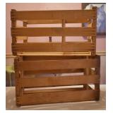 2 pcs. Wooden Fruit Shipping Crates