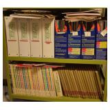 Books & Magazines of Bottom 2 Shelves