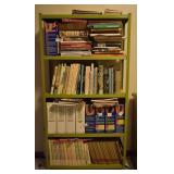 Vintage Green Metal Shelf / Rack