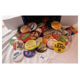 Box Lot of Flare Promo Buttons