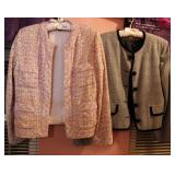 Womens M Vintage Work Blazers -like new