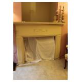 Faux Fireplace Mantel Facade