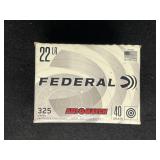 FEDERAL 22 LR 40 GRAIN 325 ROUNDS