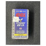 CCI STINGER 22 LR VARMINT 50 ROUNDS