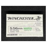 WINCHESTER 5.56 MM 62 GRAIN 20 ROUNDS