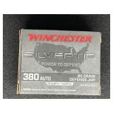 WINCHESTER SILVER TIP 380 AUTO 20 ROUNDS