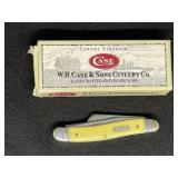 CASE YELLOW STOCKMAN KNIFE W/ BOX