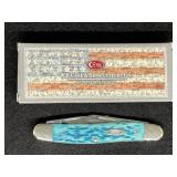 CASE BLUE STOCKMAN KNIFE WITH BOX - RARE