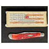 CASE SINGLE BLADE SLIM LINE FARMERS KNIFE W/ BOX