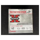 WINCHESTER SUPER X HEAVY LOAD 12 GAUGE 25 ROUNDS