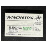 WINCHESTER 5.56 MM 62 GRAIN 20 ROUNDS