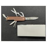 DAKOTA STAINLESS STEEL UTILITY KNIFE W/ BOX
