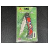 SPORTING KNIFE BIG CAT CONFEDERATE COLLECTION