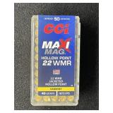 CCI MAXI MAG 22 WMR 50 ROUNDS