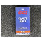 CCI STANDARD VELOCITY 22 LR 40 GRAIN 50 ROUNDS