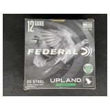 FEDERAL UPLAND 12 GAUGE 25 STEEL ROUNDS
