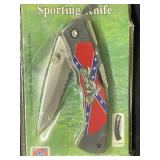 SPORTING KNIFE BIG CAT CONFEDERATE COLLECTION