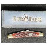 ROUGH RIDER RR270 MULTI BLADE KNIFE & CASE W/ BOX