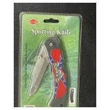 SPORTING KNIFE BIG CAT CONFEDERATE COLLECTION