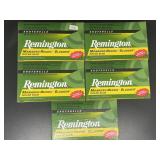 5 BOXES REMINGTON SLUGER 12 GAUGE 5 ROUNDS