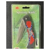SPORTING KNIFE BIG CAT CONFEDERATE COLLECTION