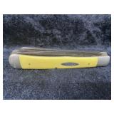 CASE XX YELLOW SYNTHETIC TRAPPER 4" KNIFE