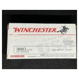 WINCHESTER 380 AUTO 50 ROUNDS