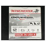 WINCHESTER 12 GAUGE HEAVY LEAD LOAD 25 ROUNDS