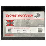 WINCHESTER SUPER X 12 GAUGE DEER SLUG 5 ROUNDS