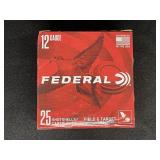 FEDERAL FIELD & TARGET 12 GAUGE 25 ROUNDS