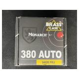 MONARCH STEEL CASE 380 AMC 200 ROUNDS