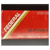 FEDERAL HI-POWER 308 WINCHESTER 7.62 MM 20 RDS.