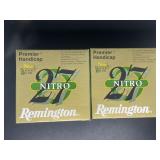 2 BOXES REMINGTON 27 NITRO PREMIER 12 GAUGE 25 RDS
