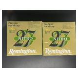 2 BOXES REMINGTON 27 NITRO PREMIER 12 GAUGE 25 RDS