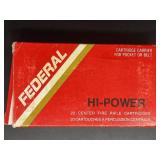 FEDERAL HI-POWER 308 WINCHESTER 7.62 MM 20 RDS.