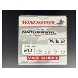 WINCHESTER LEAD LOAD 20 GAUGE 25 ROUNDS